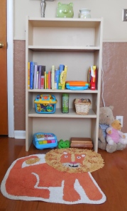 Rie's toy shelf